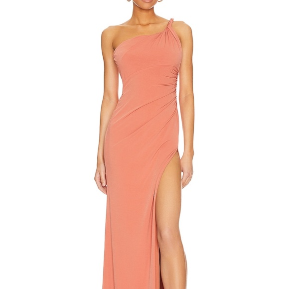 Leah Gown in Rust - Picture 2 of 6